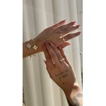 Anel Luxo Solaris Banhado a Ouro