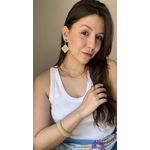 Anel Encanto Regulável Banhado a Ouro