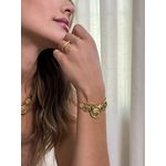 Pulseira Medalhas Gypsy Ouro 