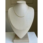 Choker Chapinha Dots Banhada a Ouro