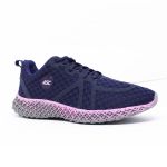 Tênis Asc Ghost 3 Nylon Respirável Academia e Esportes - Azul e Rosa