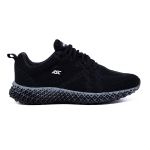 Tênis Asc Ghost 3 Nylon Respirável Academia e Esportes - Preto e Cinza
