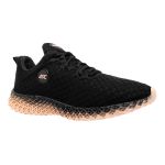 Tênis Asc Ghost 2 Nylon Respirável Academia e Esportes - preto e rosa 