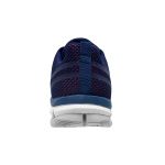 Kit Tênis Asc Lege 21 para Treino, Academia e Esportes - Azul e Cinza + 03 Pares de Meias Cano Alto 