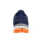 Kit Tênis Asc Lege 21 para Treino, Academia e Esportes - Azul e Laranja + 03 Pares de Meias Cano Alto 
