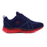 Tênis Asc Ghost 3 Nylon Respirável Academia e Esportes - Azul e Vermelho