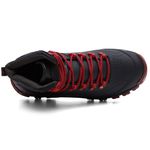 Bota Adventure Caroba - Preto e Vermelho