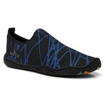 Sapatilhas Aquáticas Unissex Neoprene - preto e azul