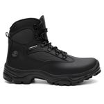 Bota Adventure Lichia em Couro Legítimo - Preto 