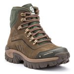 Bota Masculina Adventure Conquest Nobuck Verde