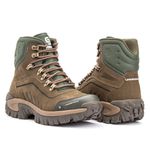 Bota Masculina Adventure Conquest Nobuck Verde