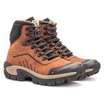 Bota Masculina Adventure Conquest Nobuck Ferrugem