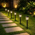 Kit 6 Luminárias Solares Led Externa Bomvink Bom-4601
