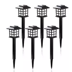 Kit 6 Luminárias Solares Led Externa Bomvink Bom-4601
