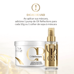 Wella Kit Oil Reflection Masc 500ml + Oil 100ml