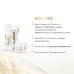 Wella Kit Oil Reflection Shamp 1l + Másc 500ml + Oil 100ml