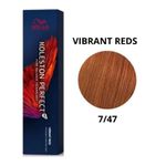 Wella Koleston Perfect Louro Médio Cobre Marrom 7/47 60ml