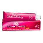 Wella Color Touch Plus 77-07 Louro Médio Intenso Natural Marrom 60g