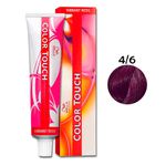 Wella Color Touch Vibrant Reds 4-6 Castanho Médio Violeta 60g