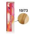 Wella Color Touch Rich Naturals 10-73 Louro Claríssimo Marrom Dourado 60g