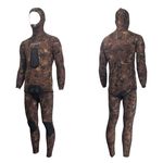 Roupa de Neoprene Viper Fusion Brown Open Cell 3mm - Pino