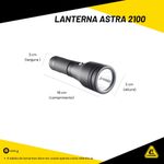 Lanterna de Mergulho Astra 2100 - Cressi