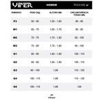 Roupa Viper Black Open Cel 3mm - Pino