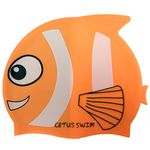 Touca de Silicone Infantil para Natação Peixe - Cetus 