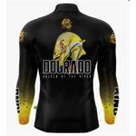 Camiseta De Pesca King Brasil UV 50 Amarelo - KFF650