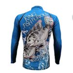 Camiseta De Pesca King Brasil UV 50 - KFF645