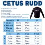 Camiseta Neoprene com Lycra Manga Longa - Cetus