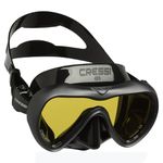 Máscara de Mergulho A1 Anti Fog Filtro Amarelo - Cressi