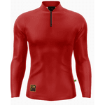 Camiseta Lisa Gola Padre UV 50 Vermelho - King Brasil