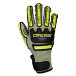 Luva de Neoprene Hex Grip Verde - Cressi