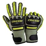 Luva de Neoprene Hex Grip Verde - Cressi