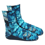 Meia de Neoprene 2,5mm Camo Blue - Onda Sports