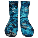 Meia de Neoprene 2,5mm Camo Blue - Onda Sports