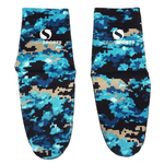 Meia de Neoprene 2,5mm Camo Blue - Onda Sports