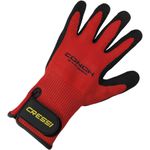 Luva Conch Dyfiber Vermelho - Cressi