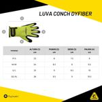 Luva Conch Dyfiber Vermelho - Cressi