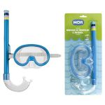 Máscara de Mergulho e Snorkel Infantil - Mor