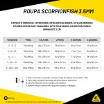 Roupa de Neoprene Cressi Scorpion Fish Red 3.5mm - Cressi