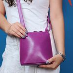 Bolsa de Couro - XODÓZINHA - Violeta