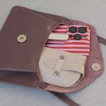 Bolsa de Couro - Carinho - Mousse