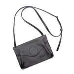 Bolsa de Couro - Carinho - Preta