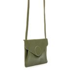 Bolsa de Couro - Carinho - Verde Cacto