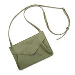 Bolsa de Couro - Carinho - Verde Cacto