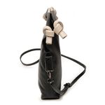 Bolsa de Couro - BOSSA - Preta e Off White