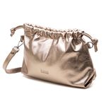 Bolsa de Couro - HARMONIA - Champagne 