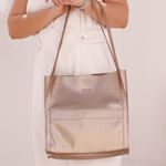 Bolsa de Couro - LITORAL - Champagne
